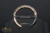 แหวนเพชรแท้ เพชรเบลเยี่ยมคัทน้ำ97-98 ความสะอาดvs-vvs รวมทั้งหมด0.17กะรัต พิงค์โกล์18K ไซด์51.5 สวยน่ารักมากค่ะ